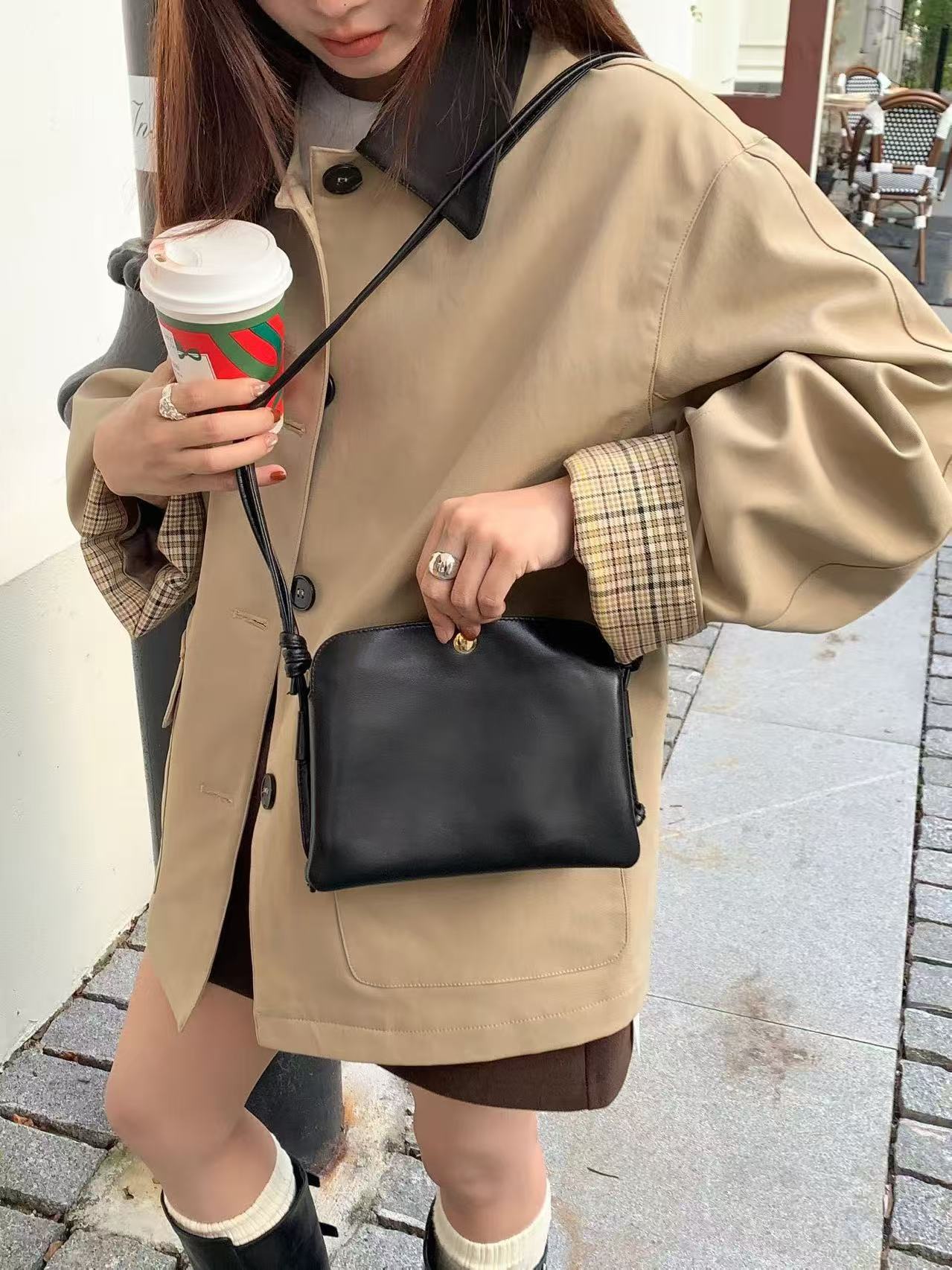 Layer Cowhide Mini Fashion High Sense Bags