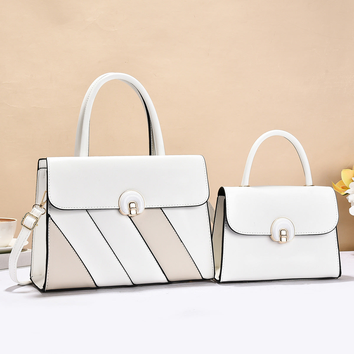 Women's Commuter Large Capacity Two-piece Fashion Trendy Women's Handbag