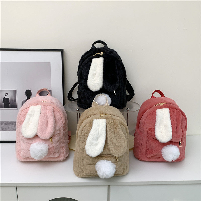Cute Rabbit Ears Korean Large Capacity Bags