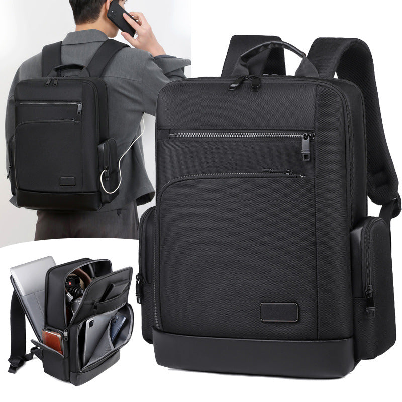 Commute Charging Layered Portable Large Capacity Business Backpack