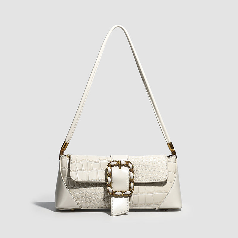 Pattern Underarm French Fashion Minority Design Women's Shoulder Bag