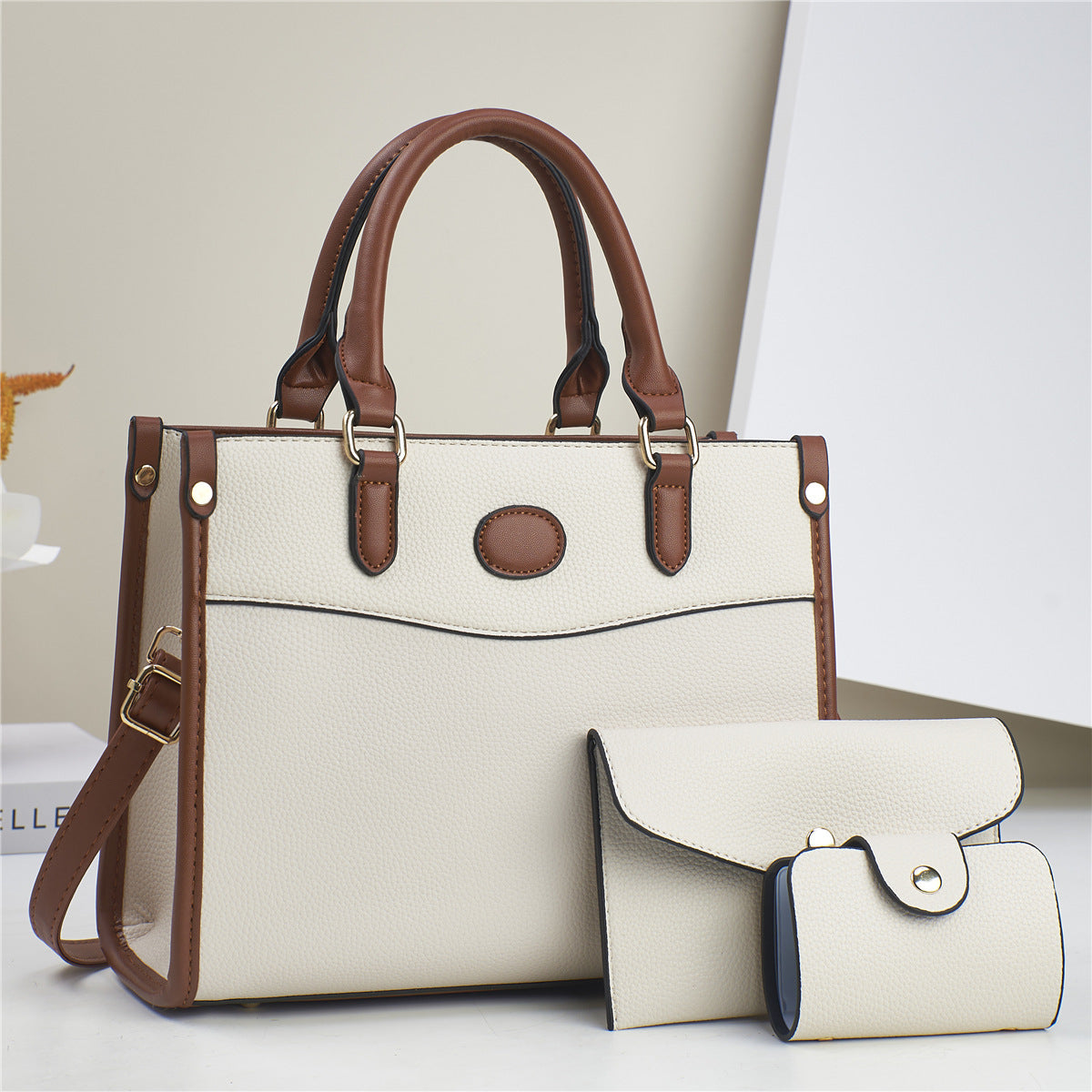 Trendy Women's Three-piece Fashion Versatile High-grade Shoulder Bags