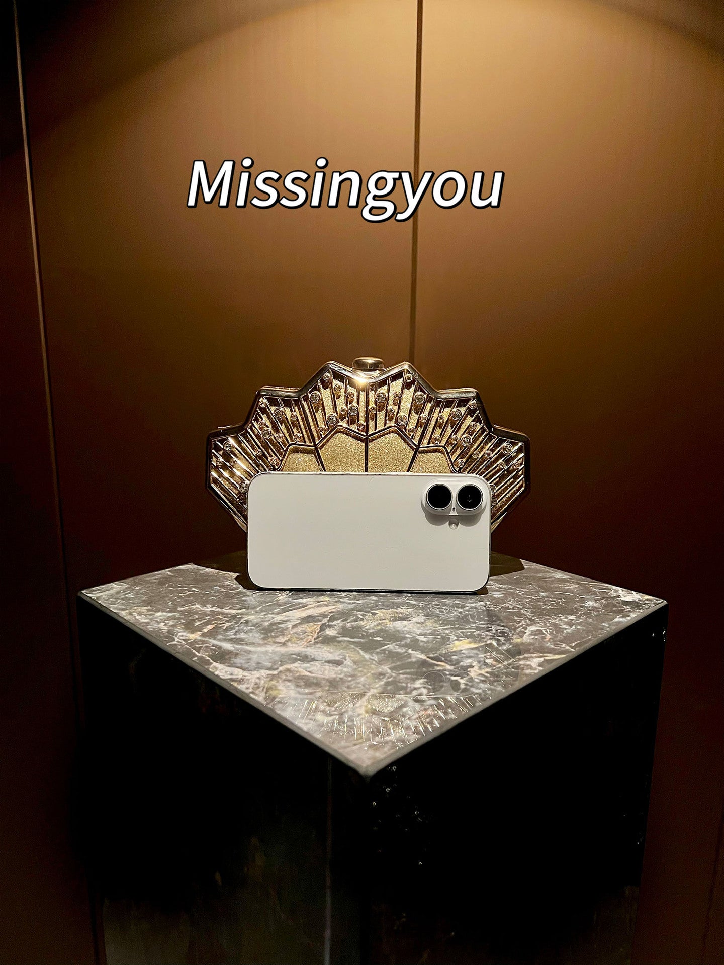 Slouchy Pretty Women's Diamond Clutch High-grade Handbags