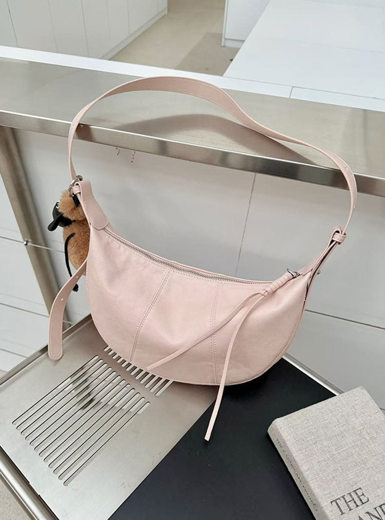 Women's Idle Style Dumpling Underarm Relaxed Portable Women's Shoulder Bag