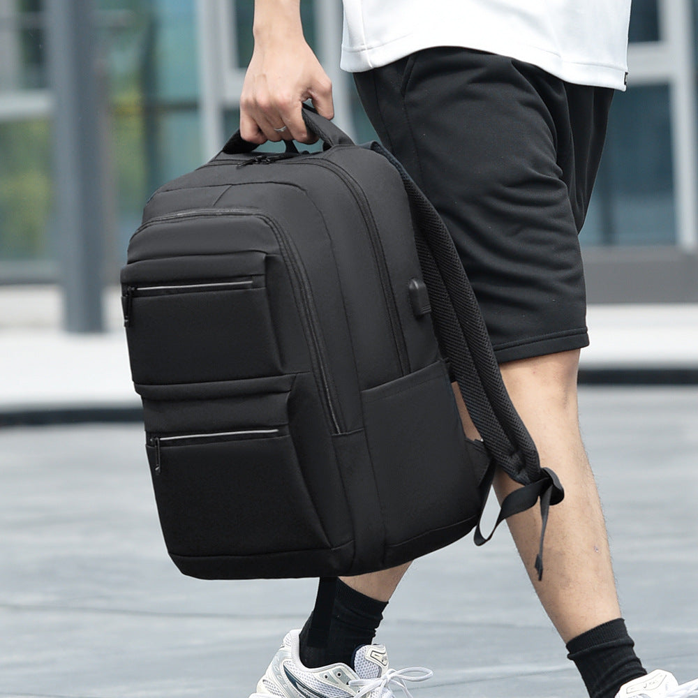 Men's Large Capacity Waterproof Storage Back Business Backpack