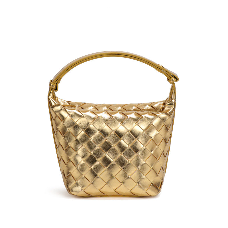 Women's Woven Single Underarm Simple High Sense Women's Handbag