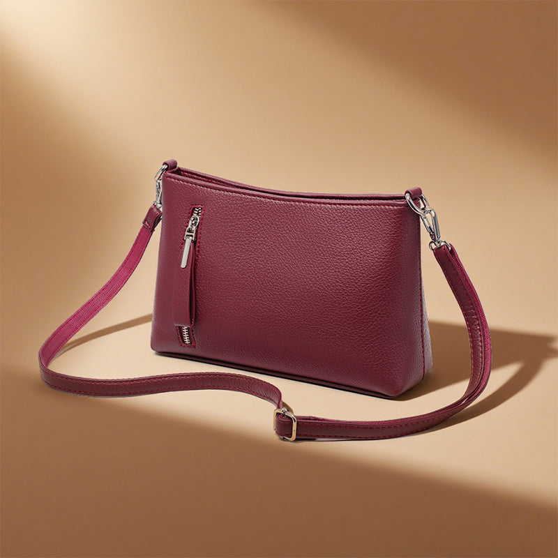 Women's Large Capacity Mom Soft Leather Portable Women's Messenger Bag