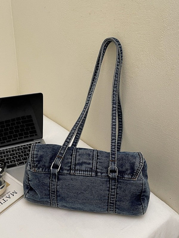 Autumn Retro Art Denim Female Large Capacity Totes Class Backpacks