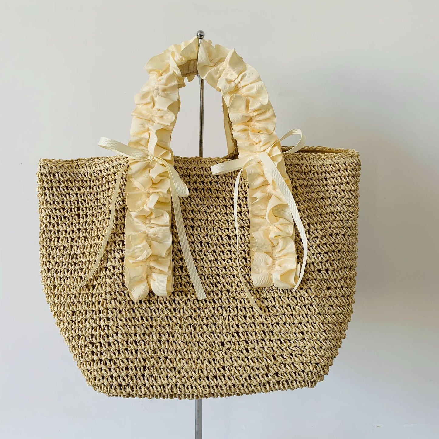 Beautiful Women's Woven Simple Retro Handmade Women's Handbag
