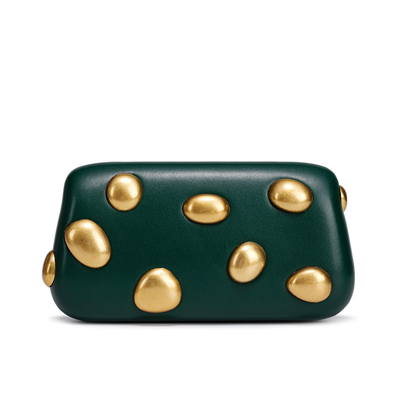 Metallic Personality Minimalist Elegant Dinner Clutch Bags