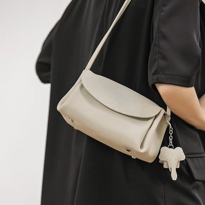 Women's Genuine Leather Mobile Storage First Layer Cowhide Niche Bags