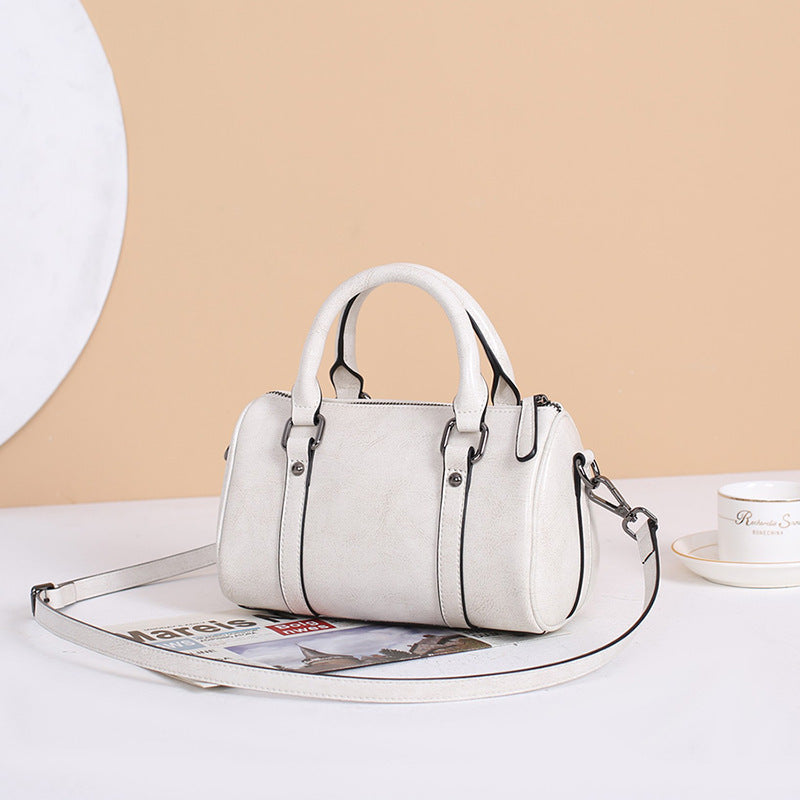 Women's Leather For Oil Wax Cowhide Trendy High-grade Bags