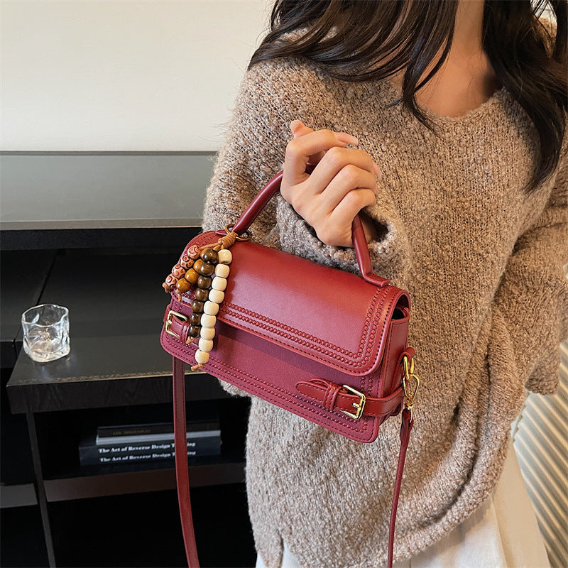 Women's Popular Portable High-grade Fashion Commuter Small Square Bag