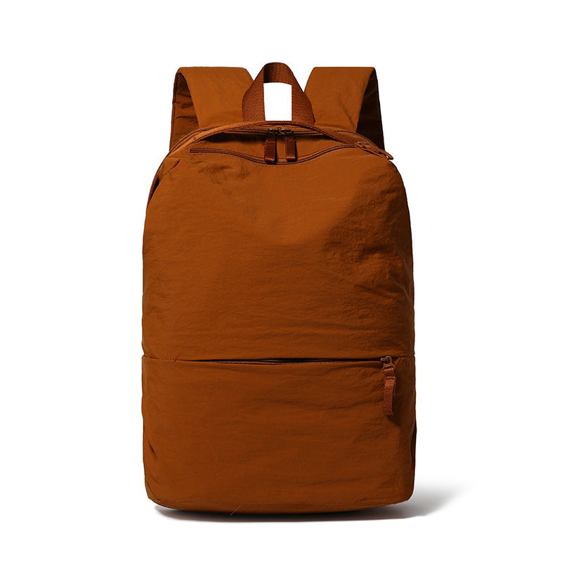 Fashion Computer Large Capacity Solid Color Leisure Backpack