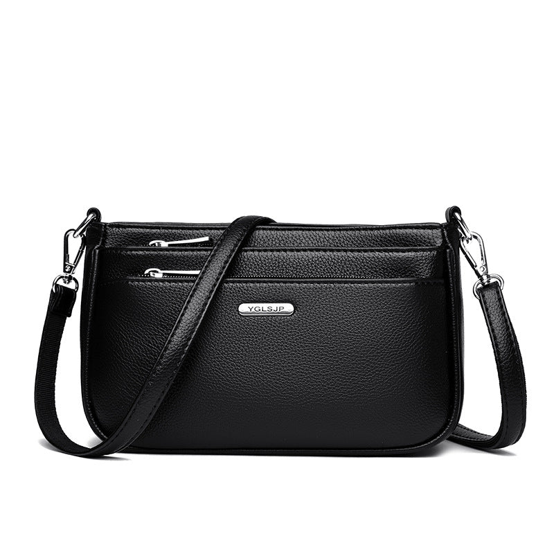 Glamorous Women's Fashion Soft Leather Mother Women's Shoulder Bag