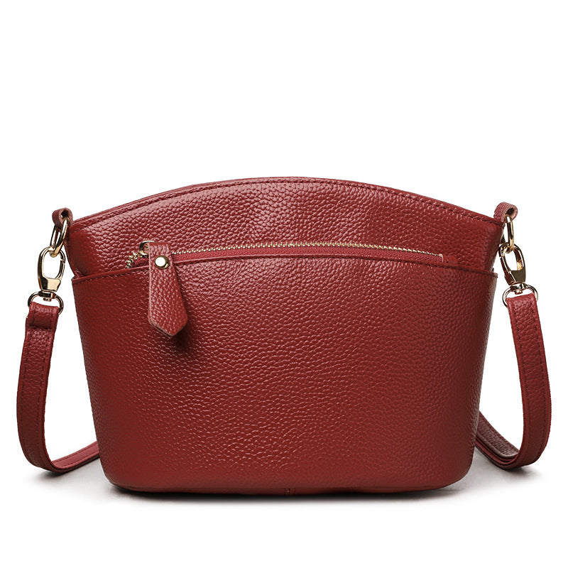 Women's First Layer Cowhide High Sense Fashion Women's Leather Bag