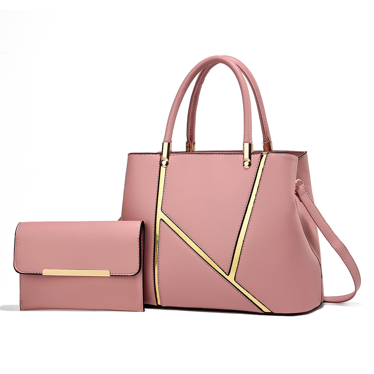Stitching Mother Good-looking Design Sense Fashion Sweet Portable Bags