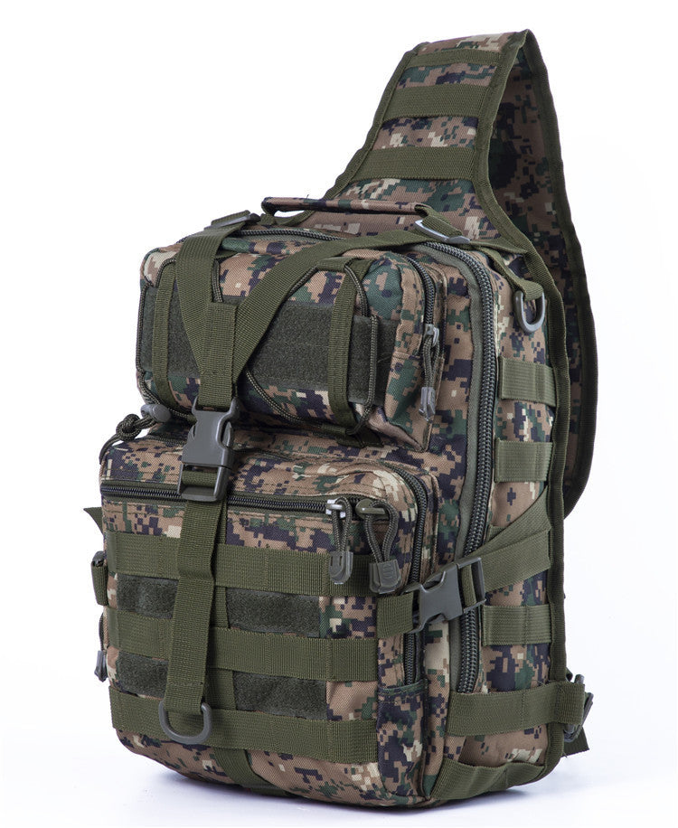 Attractive Beautiful Lure Multifunctional Fishing Large Outdoor Camouflage, Military Fan Bag