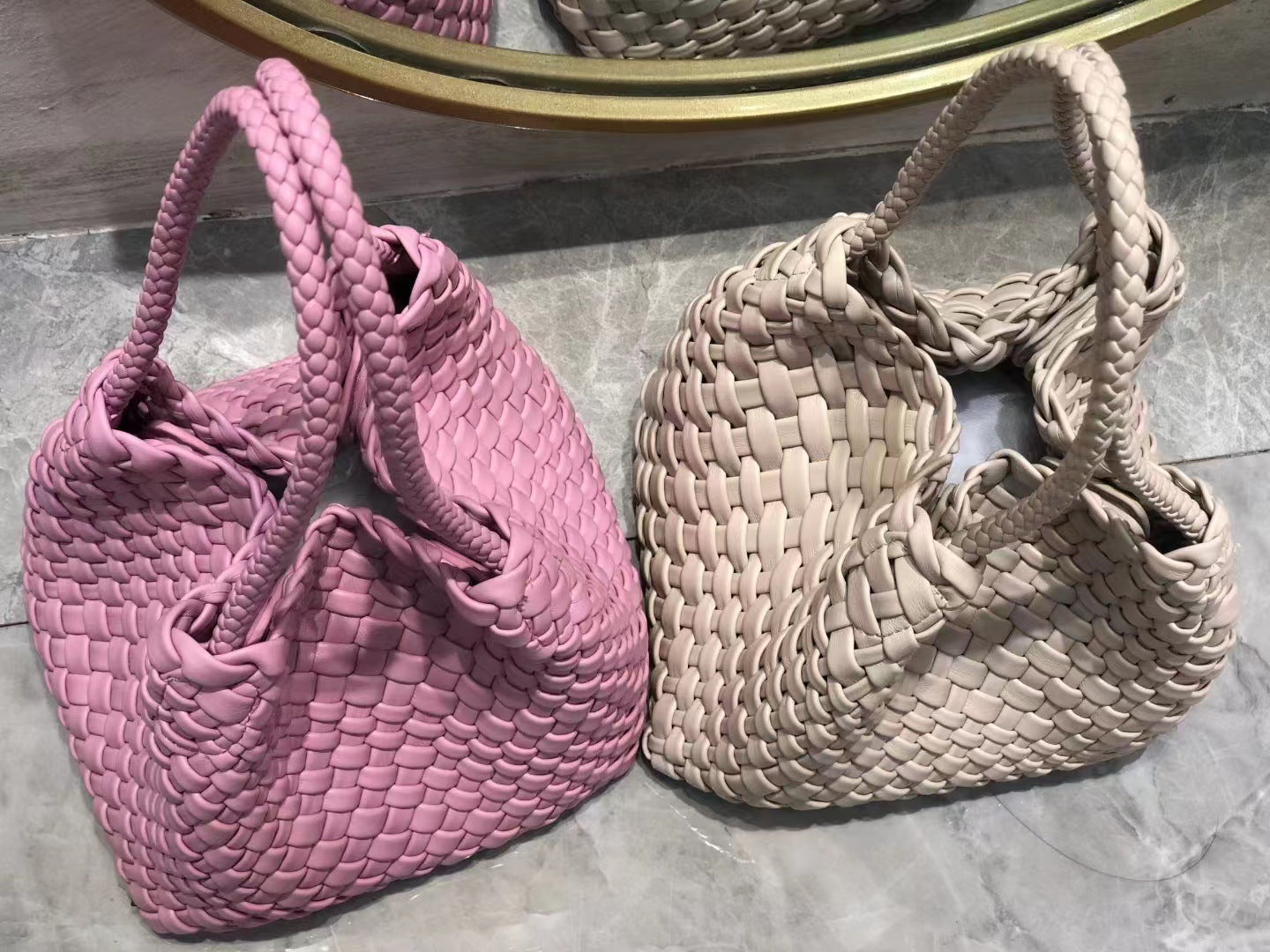 Design Hand-woven Dumpling Making High-grade Hand Women's Shoulder Bag