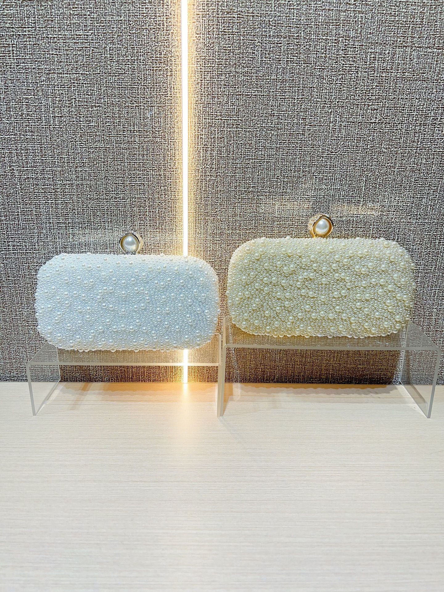 Women's Banquet Pearl Cheongsam Formal Dress Dinner Women's Clutch