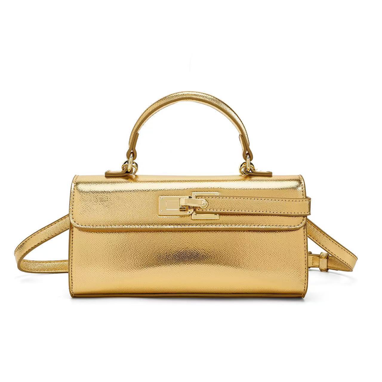 Niche Portable Mini Woven Classic Kelly Women's Handbag