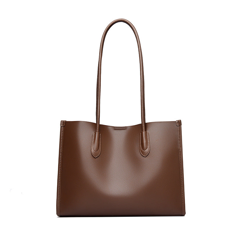 Women's Underarm Leather Fashion Commuter Large Capacity Women's Shoulder Bag