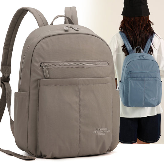 Women's Waterproof Mountain Climbing Can Cover Leisure Backpack