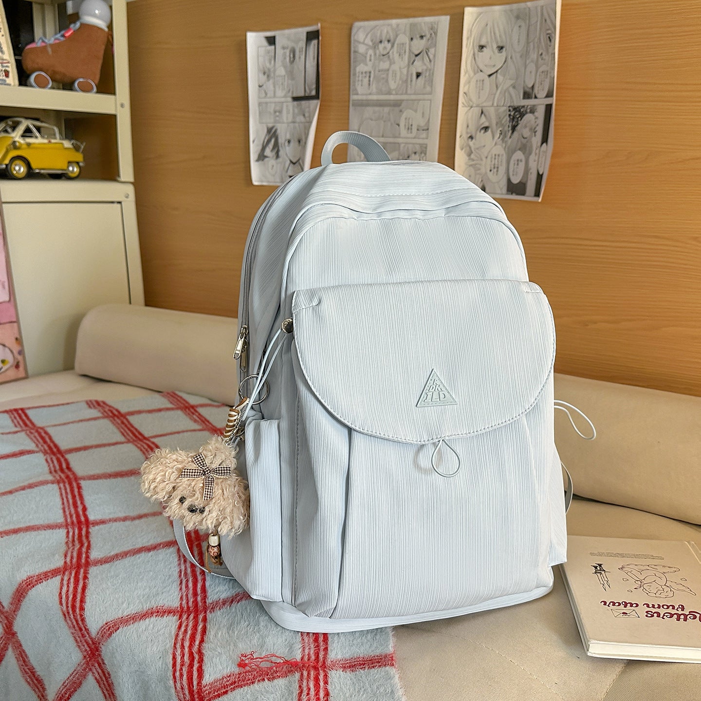 Korean Simple Style High Large Capacity Backpacks