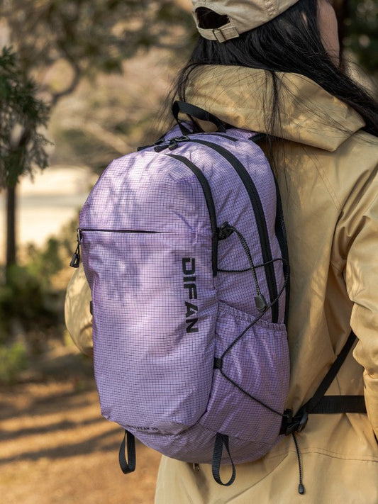Women's & Men's Lightweight Plaid Climbing Mountain Climbing, Hiking Bag