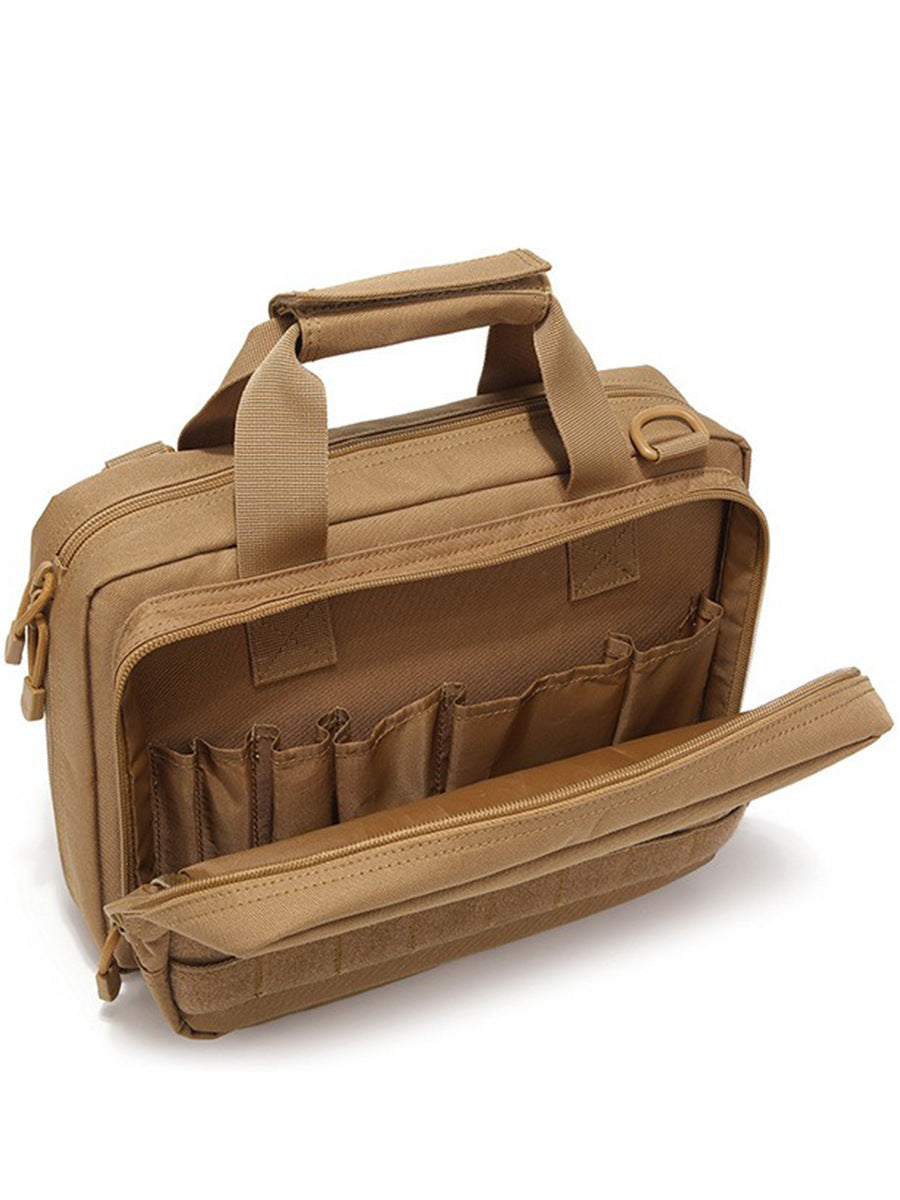 Large Capacity Pop Clip Sunday Waterproof Military Sports Satchel, Hanging Bag
