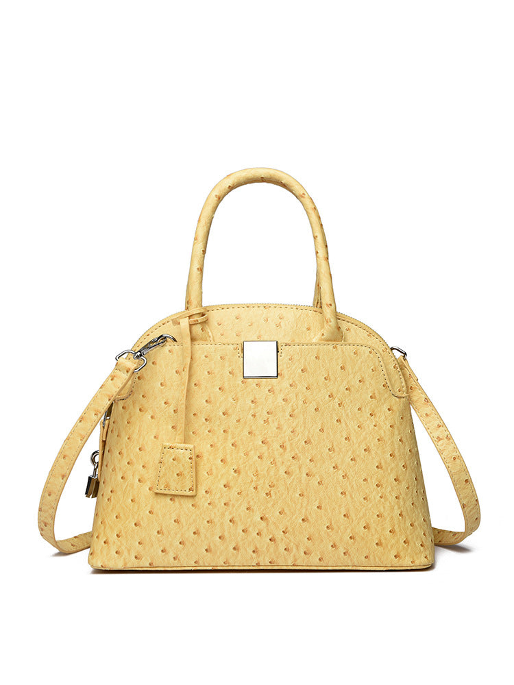 Women's Fashion Snake Pattern Ostrich Grain Women's Messenger Bag