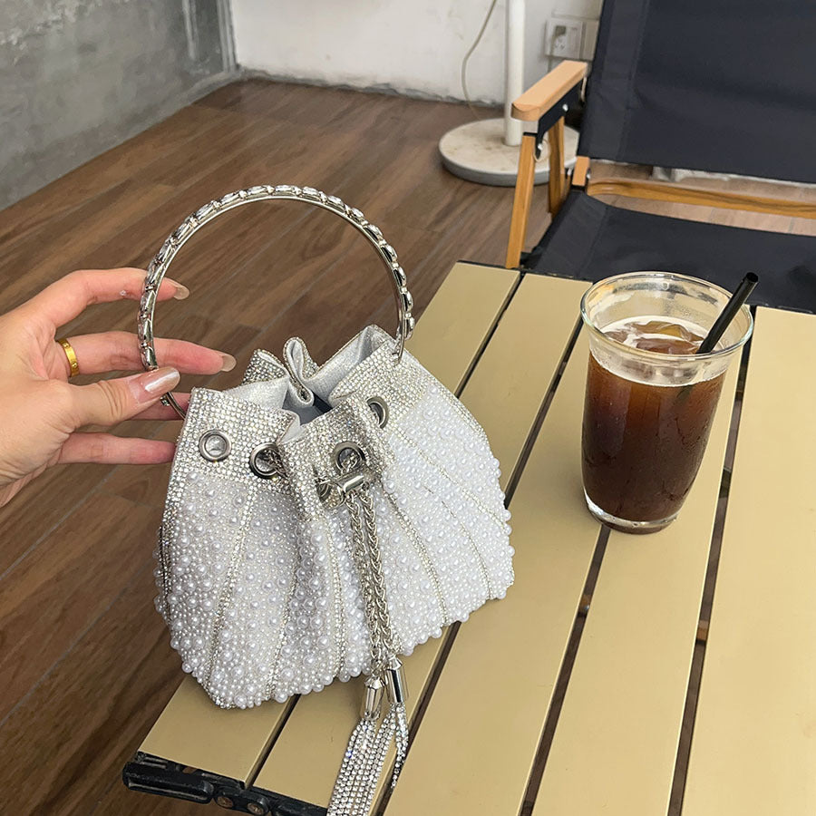 French Simplicity Pearl Chinese Style Niche Women's Handbag