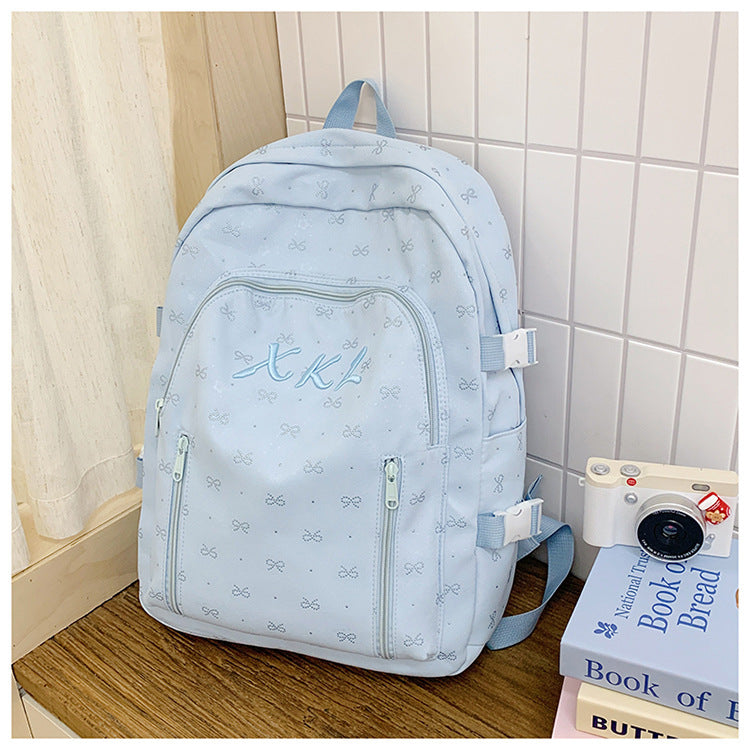 Cute Female Korean Junior High Class Large College Student Schoolbag