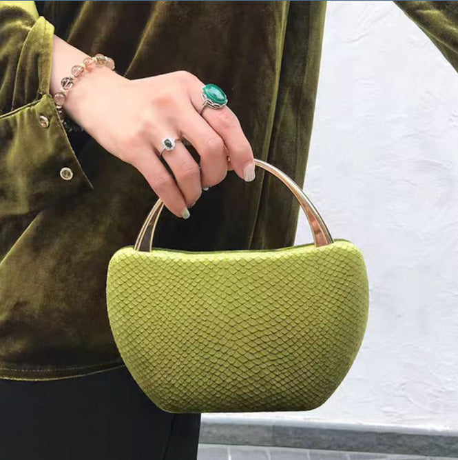 Stylish Women's Snake Pattern Fashion Wedding Handbags