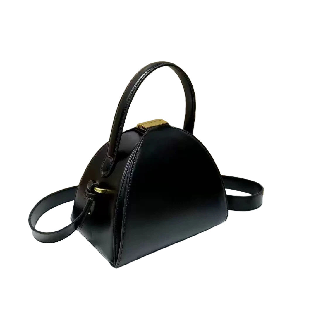 Women's French Style Semicircle Box High-grade Portable Niche Women's Handbag