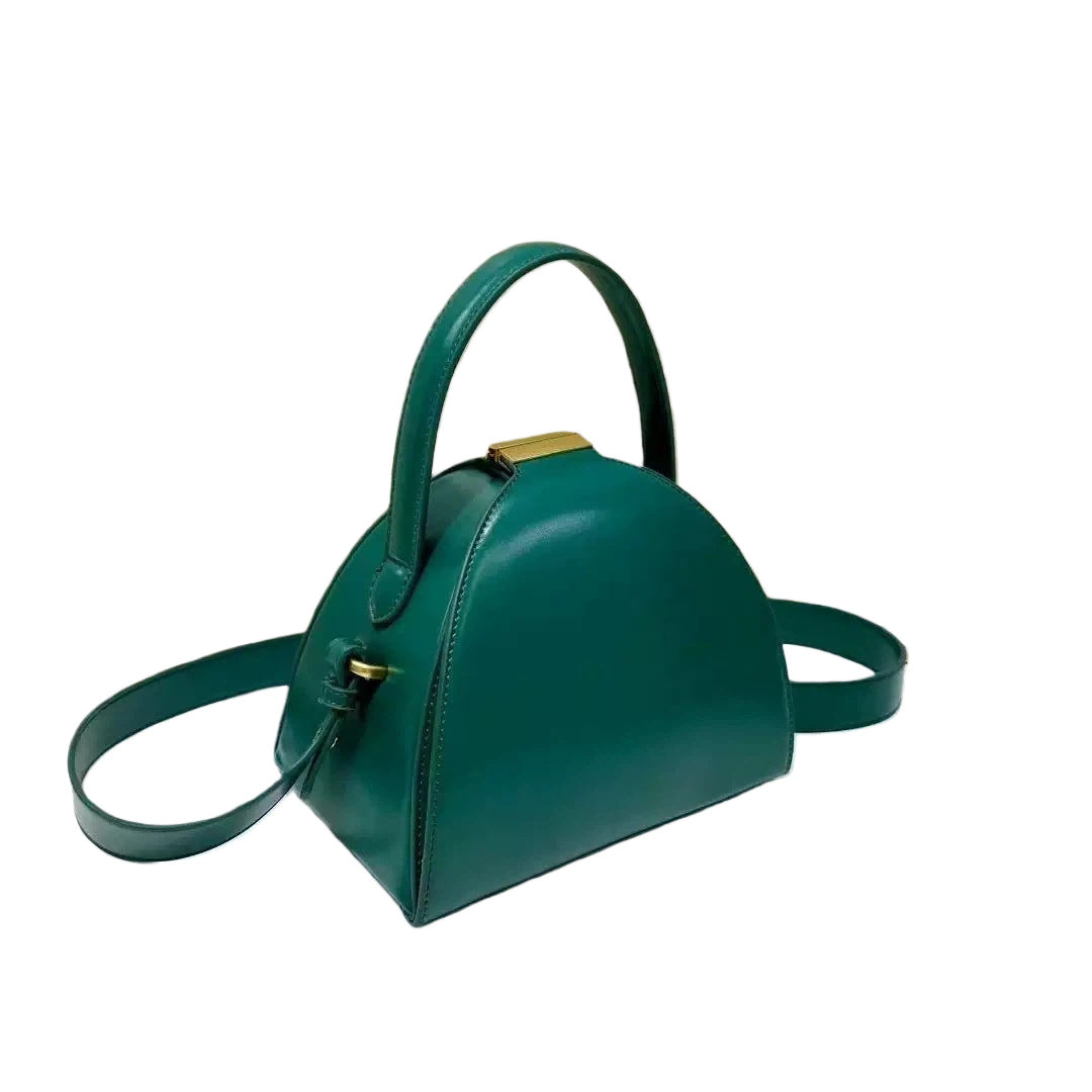 Women's French Style Semicircle Box High-grade Portable Niche Women's Handbag