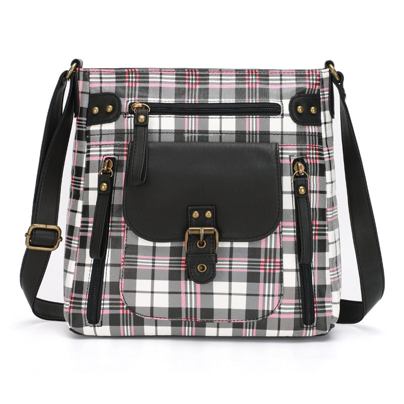 Pretty Elegant Women's Vertical Fashion Retro Small Square Bags