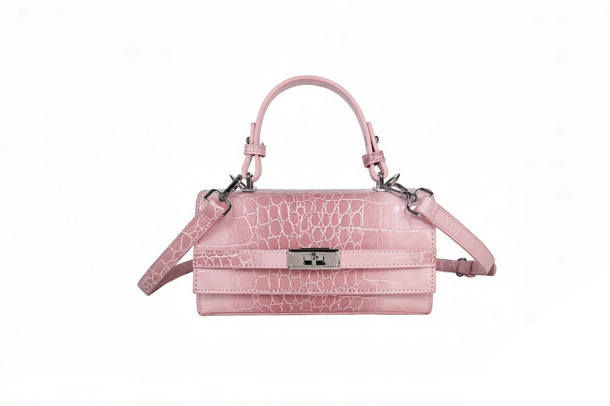 Niche High-grade Fashion Portable Kelly Female Crocodile Bags