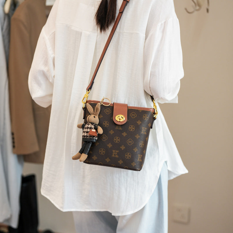 Women's High Sense Fashion Vintage Printed Versatile Women's Messenger Bag