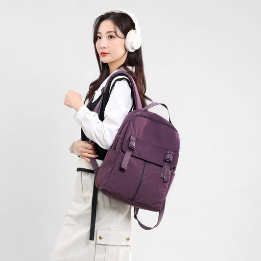 Women's Fashion Large Capacity Versatile Lightweight Simple Leisure Backpack