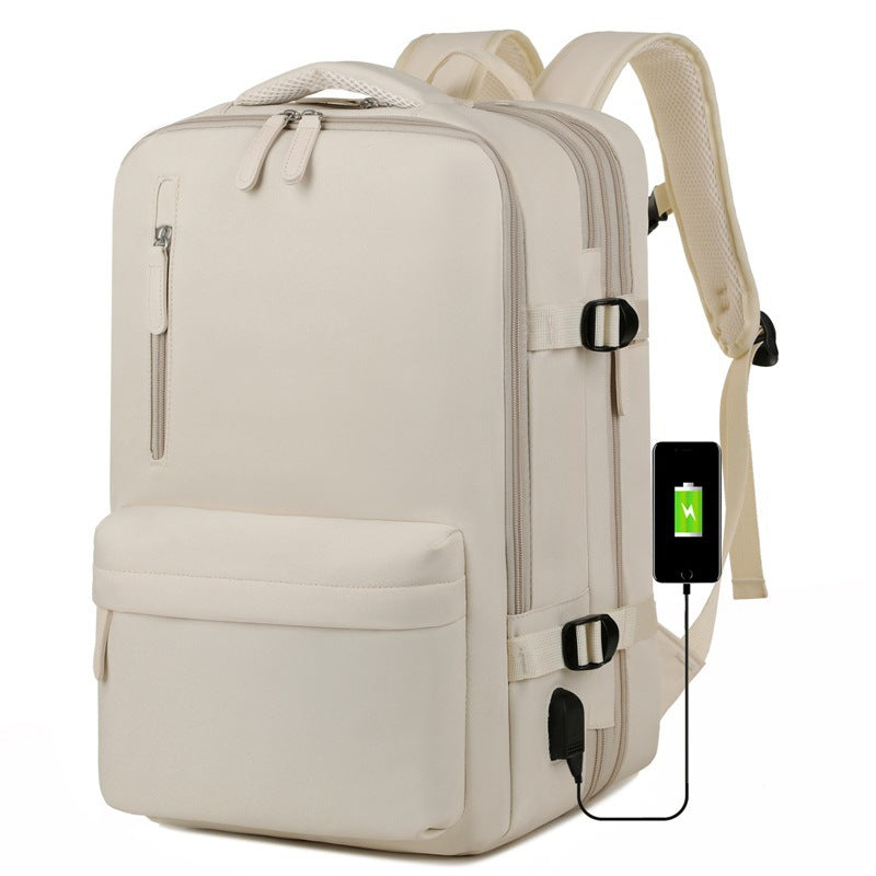 Macaron Expansion For Boys Large Capacity Lightweight Business Backpack