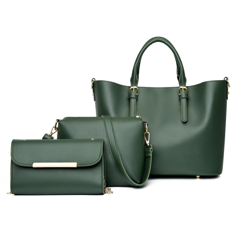 Charming Fashion Portable Three-piece Set Mother Women's Handbag
