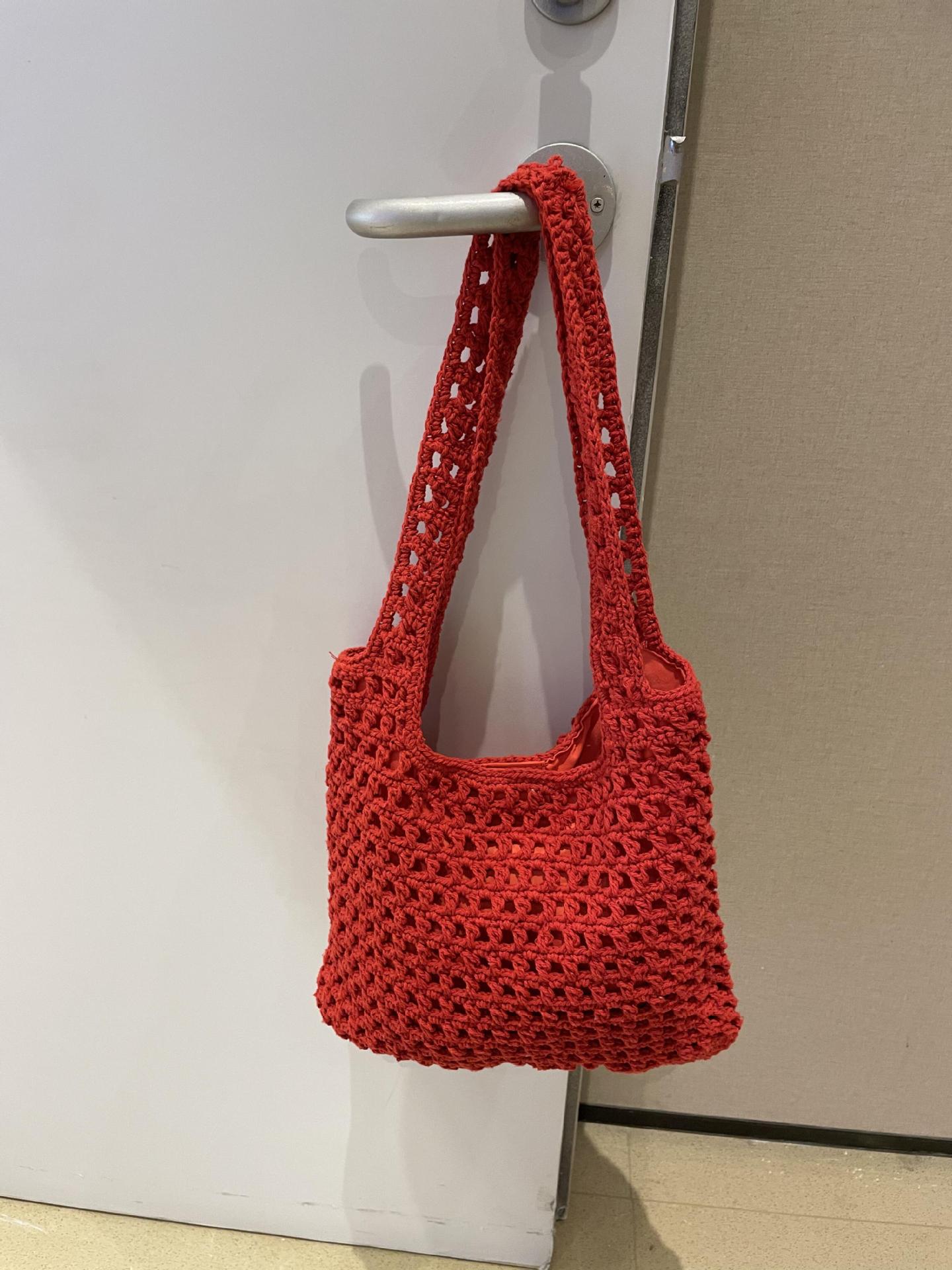 Artsy Simple Cotton Dopamine Net High-grade Bags