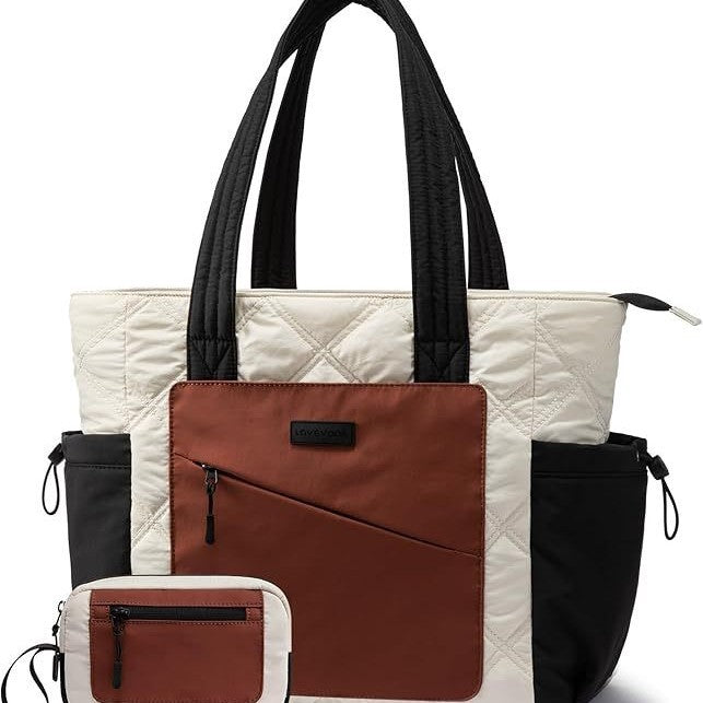 Women's Strap Zip Puffer Essential Quilting Carrying Women's Shoulder Bag