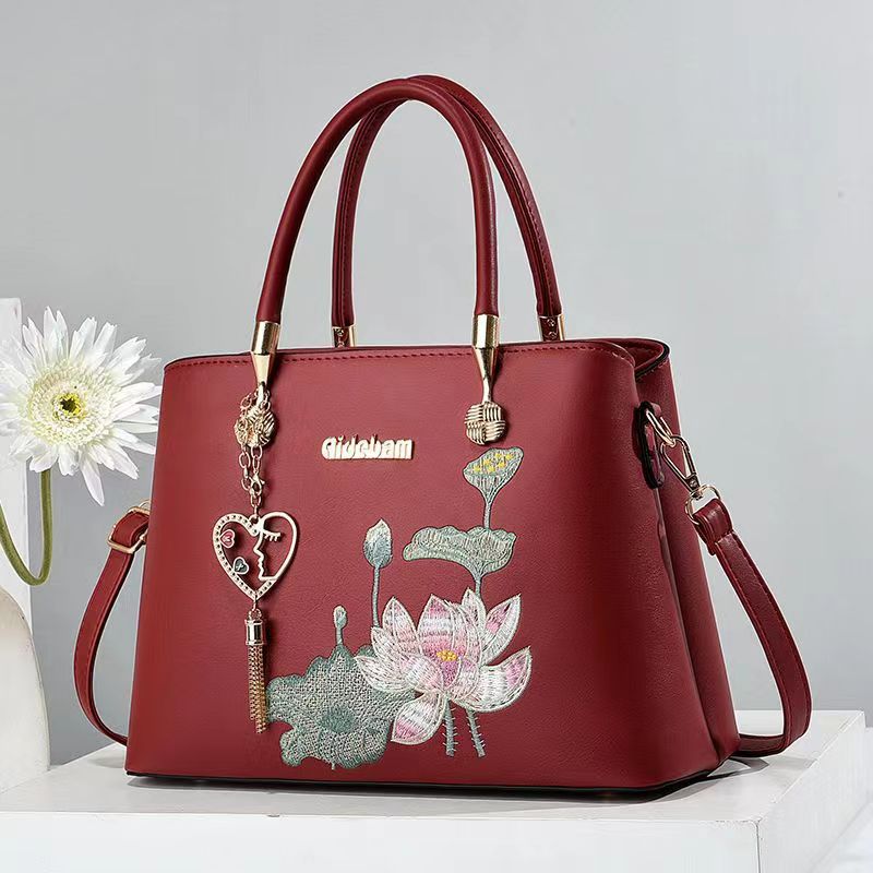 Elegant Dignified Chinese Style Lotus Quality Bags