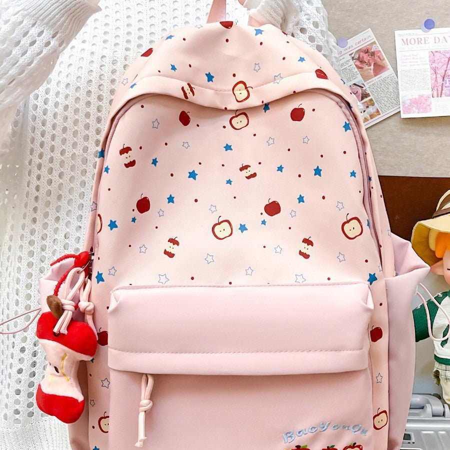 Style Good-looking Primary Secondary Lightweight Fresh Sweet Backpacks