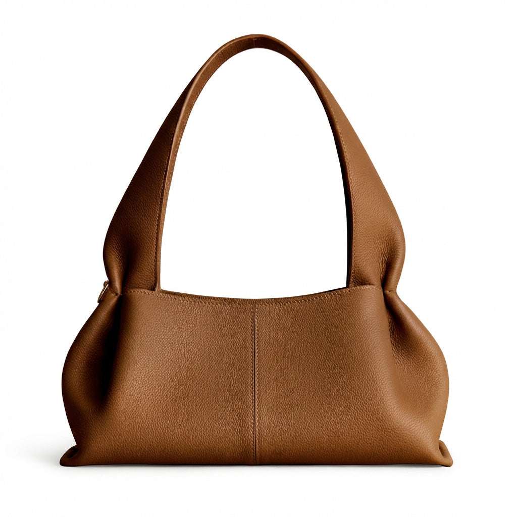 Women's Simple Elegant Cloud Wave Niche Design Handbags