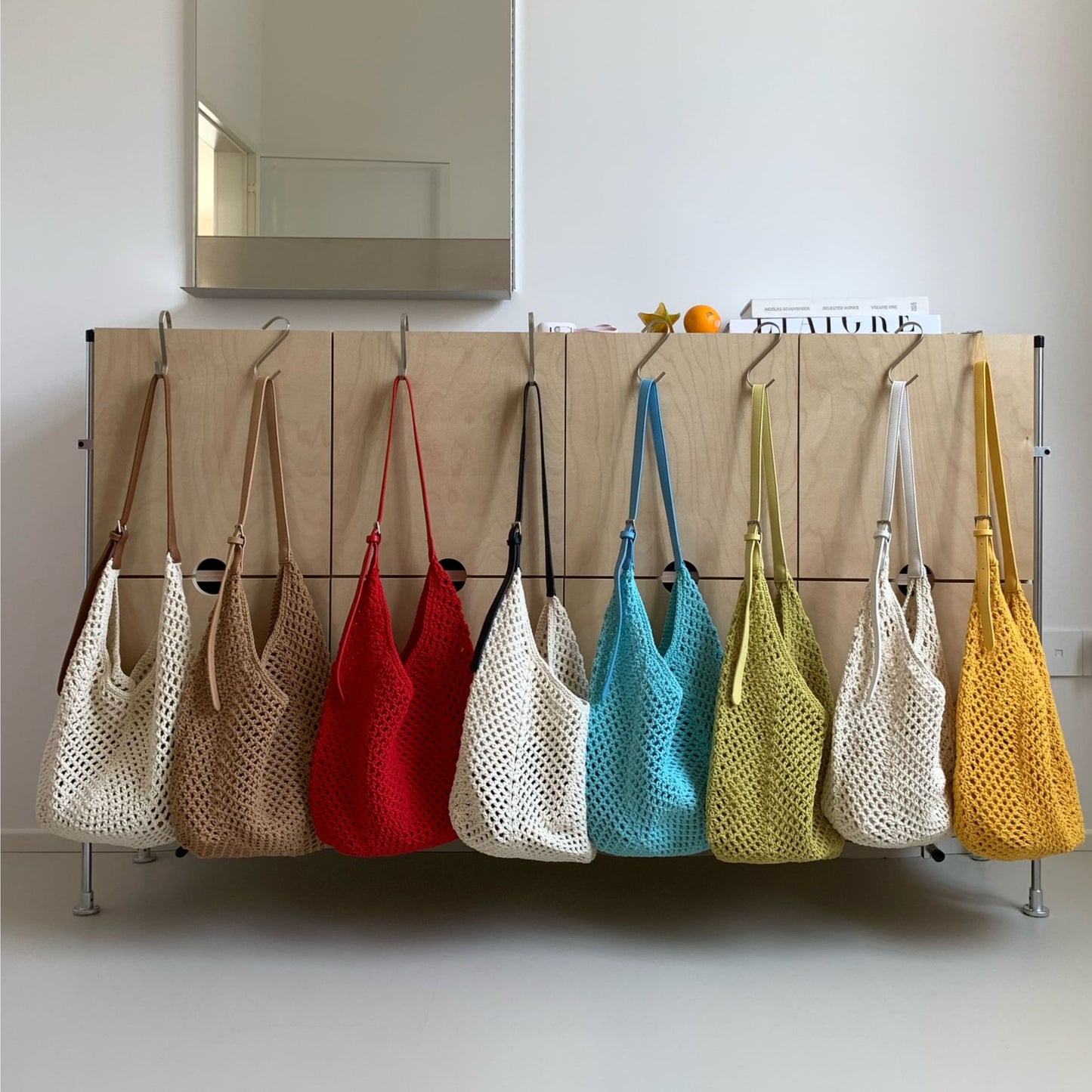 Women's Beach Vacation Large Capacity Woven Korean Bags