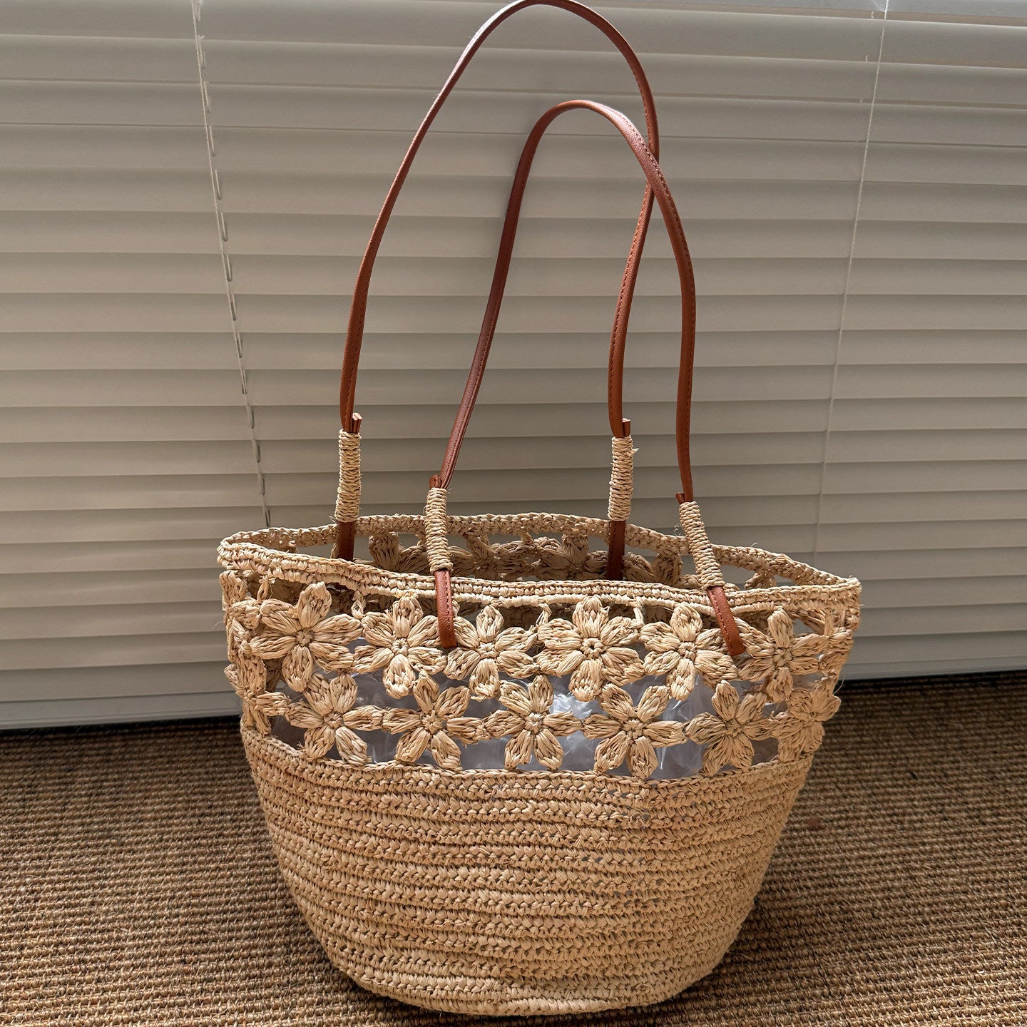 Women's High Quality Raffia Summer Woven Seaside Holiday Bags