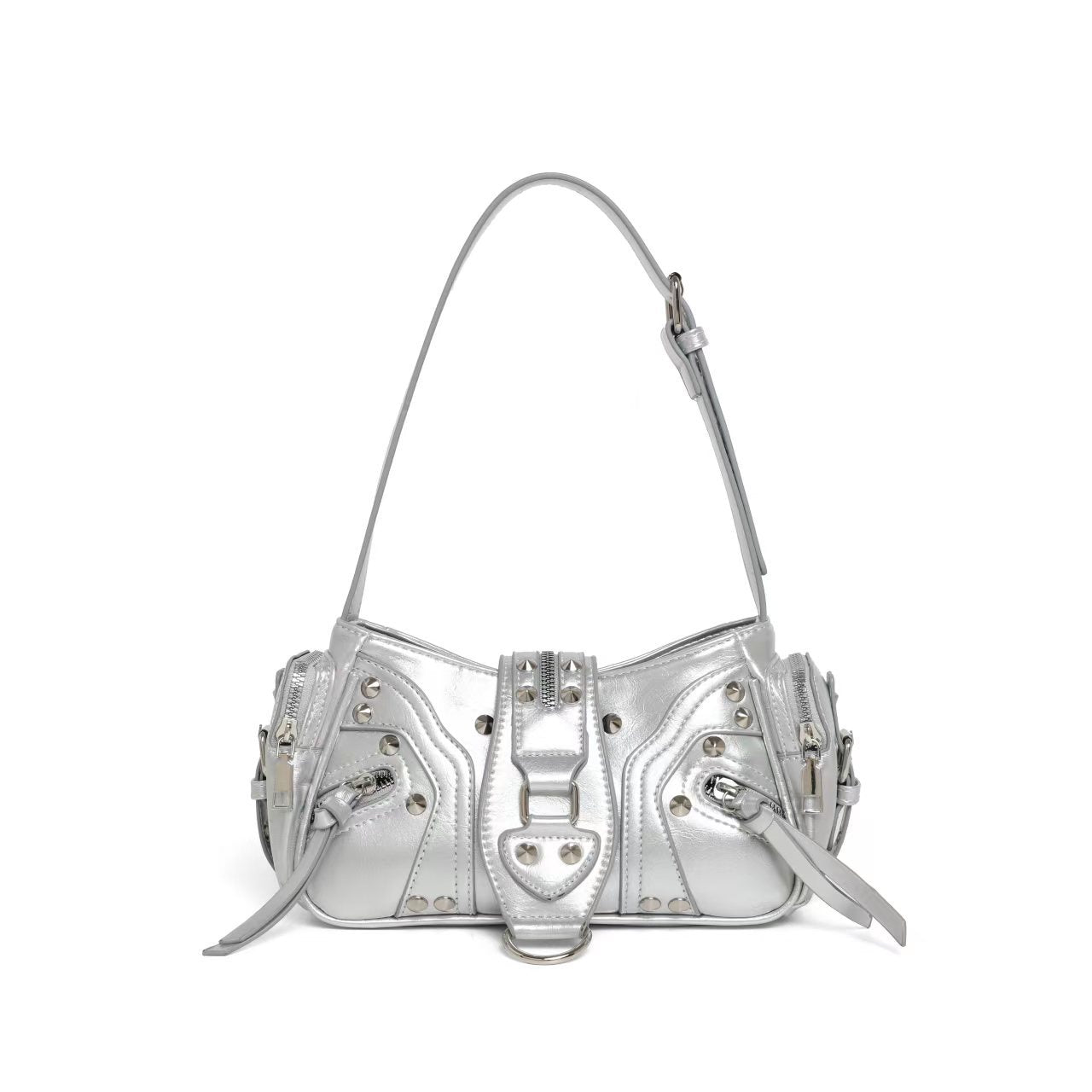Niche Motorcycle Underarm Single Lion Ridge Women's Shoulder Bag
